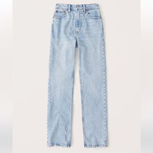 A&F Ultra High Rise 90s Straight Jean